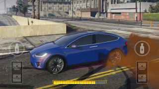 Download Model X Tesla Car Parking Game Simulator untuk Android tangkapan layar 5
