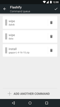 Download Flashify (for root users) Alat untuk Android tangkapan layar 5