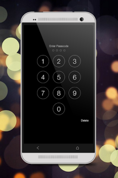 Download Glowing Clock Locker - Blue Personalisasi untuk Android tangkapan layar 2