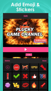 Download Intro Maker -video intro outro Pemutar & Editor Video untuk Android tangkapan layar 3