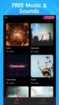 Download Intro Maker -video intro outro Pemutar & Editor Video untuk Android tangkapan layar 4