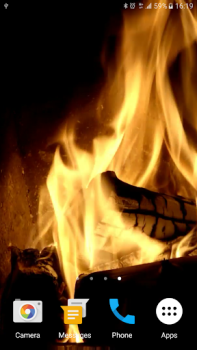 Download Fireplace Live Wallpaper Personalisasi untuk Android tangkapan layar 4