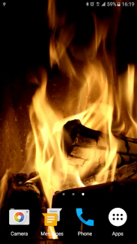 Download Fireplace Live Wallpaper Personalisasi untuk Android tangkapan layar 5