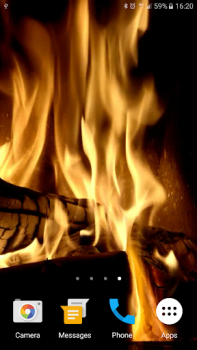 Download Fireplace Live Wallpaper Personalisasi untuk Android tangkapan layar 6