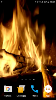 Download Fireplace Live Wallpaper Personalisasi untuk Android tangkapan layar 7