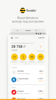 Download Карта Билайн Keuangan untuk Android tangkapan layar 2