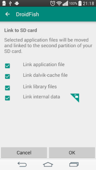 Download Link2SD Alat untuk Android tangkapan layar 5