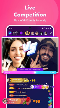 Download LiveMe Lite Sosial untuk Android tangkapan layar 5