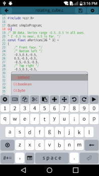 Download Mobile C [ C/C++ Compiler ] Pendidikan untuk Android tangkapan layar 3