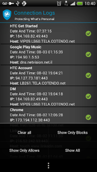 Download Mobiwol: NoRoot Firewall Alat untuk Android tangkapan layar 4