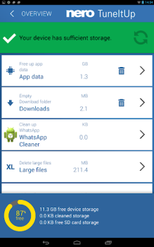 Download Nero TuneItUp | Boost & Clean Alat untuk Android tangkapan layar 2