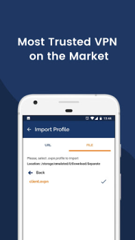 Download OpenVPN Connect – OpenVPN App Alat untuk Android tangkapan layar 2