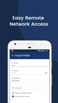 Download OpenVPN Connect – OpenVPN App Alat untuk Android tangkapan layar 3