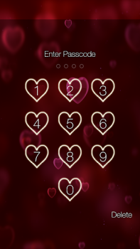 Heart Lock Screen