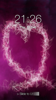 Heart Lock Screen