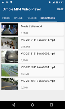 Download Simple MP4 Video Player Pemutar & Editor Video untuk Android tangkapan layar 2