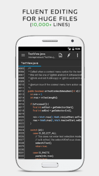 Download QuickEdit Text Editor Kerja untuk Android tangkapan layar 2