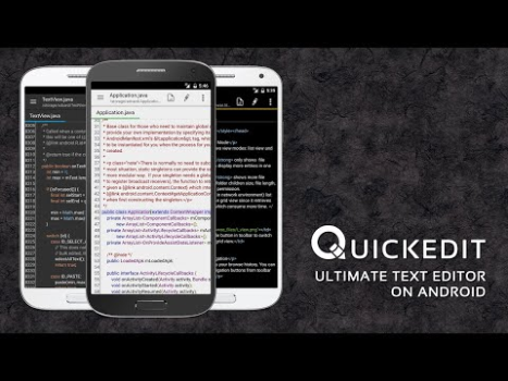 Download QuickEdit Text Editor Kerja untuk Android tangkapan layar 8