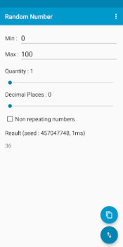 Download Random Number Alat untuk Android
