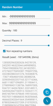 Download Random Number Alat untuk Android tangkapan layar 4