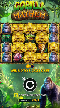 Download Gorilla Mayhem Slot Casino Kasino untuk Android tangkapan layar 2