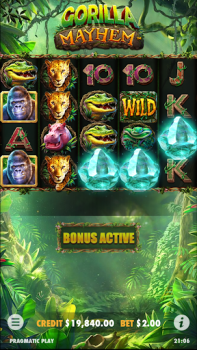 Download Gorilla Mayhem Slot Casino Kasino untuk Android tangkapan layar 4