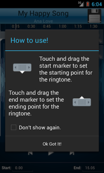 Download MP3 Cutter and Ringtone Maker Musik dan audio untuk Android tangkapan layar 2