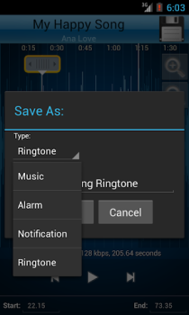 Download MP3 Cutter and Ringtone Maker Musik dan audio untuk Android tangkapan layar 4