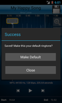Download MP3 Cutter and Ringtone Maker Musik dan audio untuk Android tangkapan layar 5