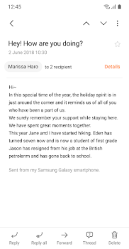 Download Samsung Email Kerja untuk Android tangkapan layar 3