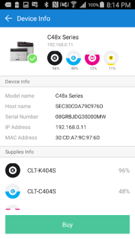Download Samsung Mobile Print Kerja untuk Android tangkapan layar 5