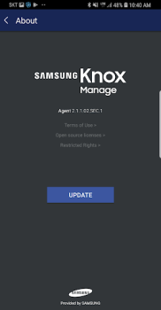 Download Samsung Knox Manage Bisnis untuk Android tangkapan layar 3