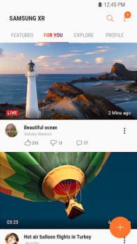 Download Samsung VR видео Pemutar & Editor Video untuk Android tangkapan layar 2