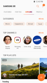 Download Samsung VR видео Pemutar & Editor Video untuk Android tangkapan layar 3
