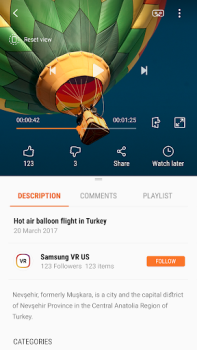 Download Samsung VR видео Pemutar & Editor Video untuk Android tangkapan layar 6