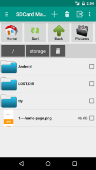 Download SD Card Manager (File Manager) Kerja untuk Android tangkapan layar 2