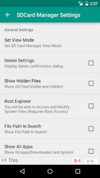 Download SD Card Manager (File Manager) Kerja untuk Android tangkapan layar 5