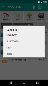Download SD Card Manager (File Manager) Kerja untuk Android tangkapan layar 6