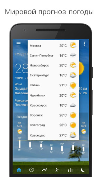 Download Sense Flip Clock & Weather Cuaca untuk Android tangkapan layar 6