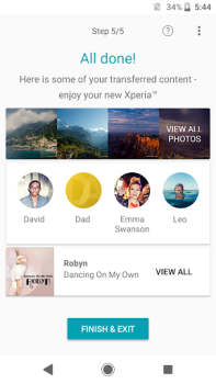 Download (Old version) Xperia Transfer Mobile Personalisasi untuk Android tangkapan layar 6