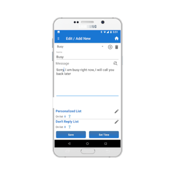 Download SMS Auto Reply /Autoresponder Komunikasi untuk Android tangkapan layar 3