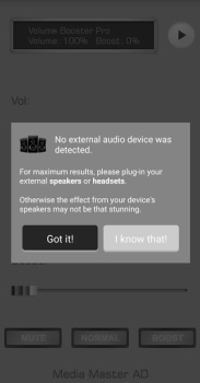 Download Volume Booster Pro Musik dan audio untuk Android tangkapan layar 7