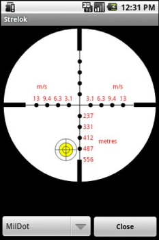 Download Strelok. Ballistic calculator Olahraga untuk Android tangkapan layar 2