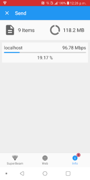 Download SuperBeam | WiFi Direct Share Komunikasi untuk Android tangkapan layar 6