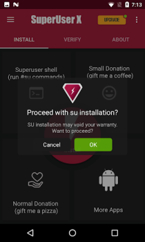 Download Superuser X Free Root Bisnis untuk Android tangkapan layar 3