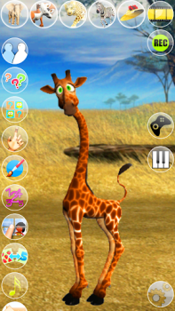 Download Talking George The Giraffe Simulator untuk Android tangkapan layar 2
