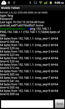 Download Mobile Telnet Komunikasi untuk Android tangkapan layar 2