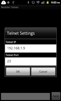 Download Mobile Telnet Komunikasi untuk Android tangkapan layar 3