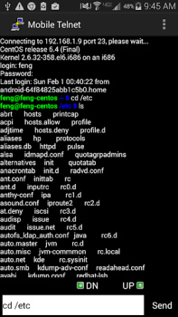 Download Mobile Telnet Komunikasi untuk Android tangkapan layar 6