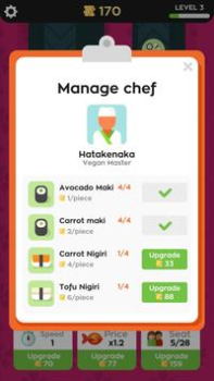 Download Sushi Bar Idle Simulator untuk Android tangkapan layar 3